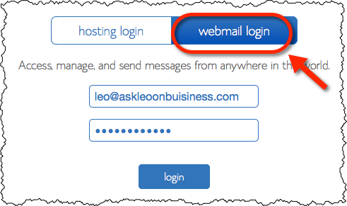 Bluehost Webmail Login