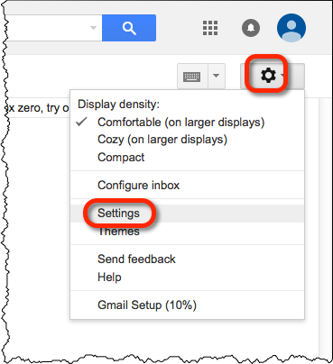 Gmail Settings