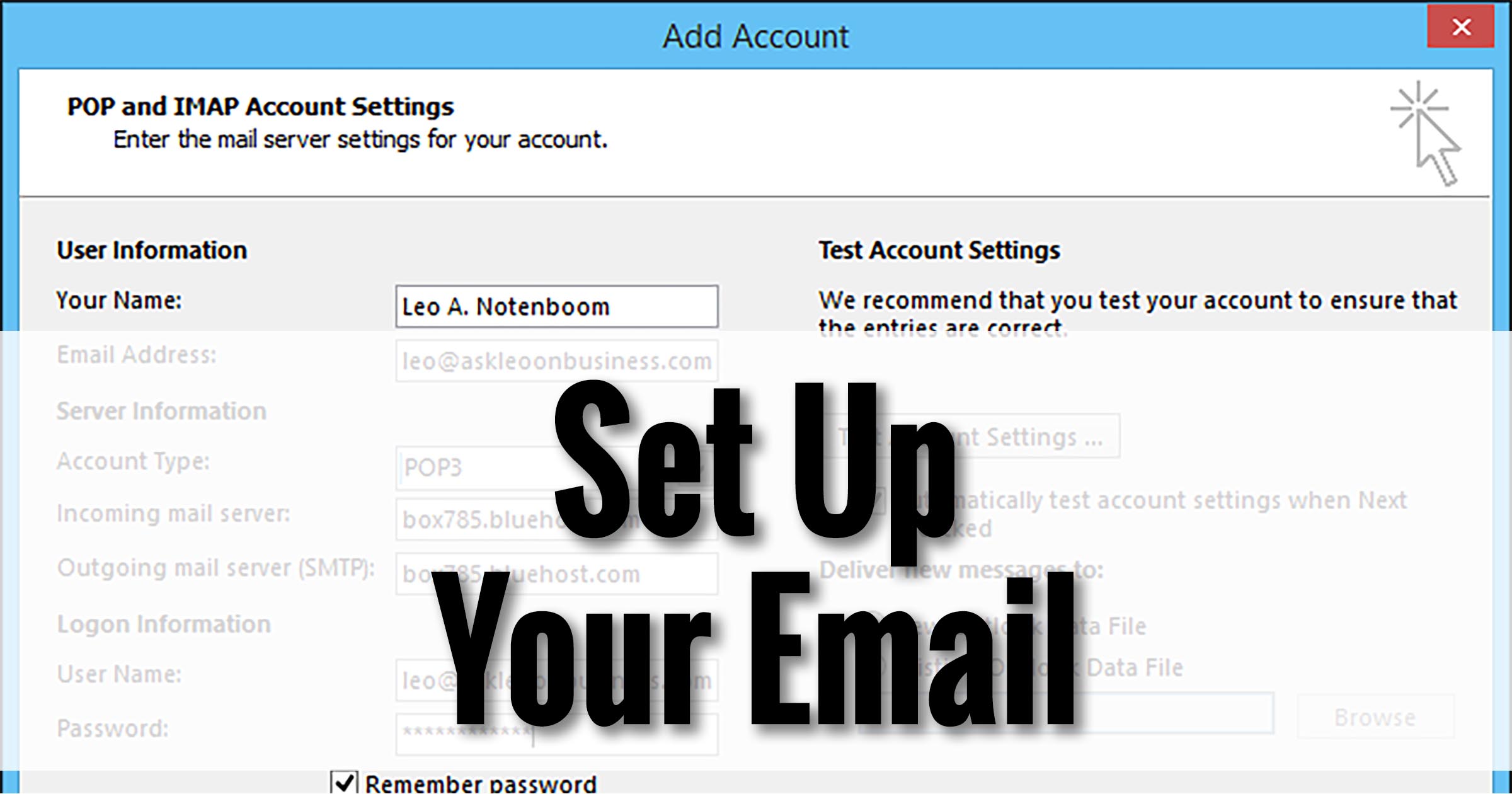 Set Up Your Email