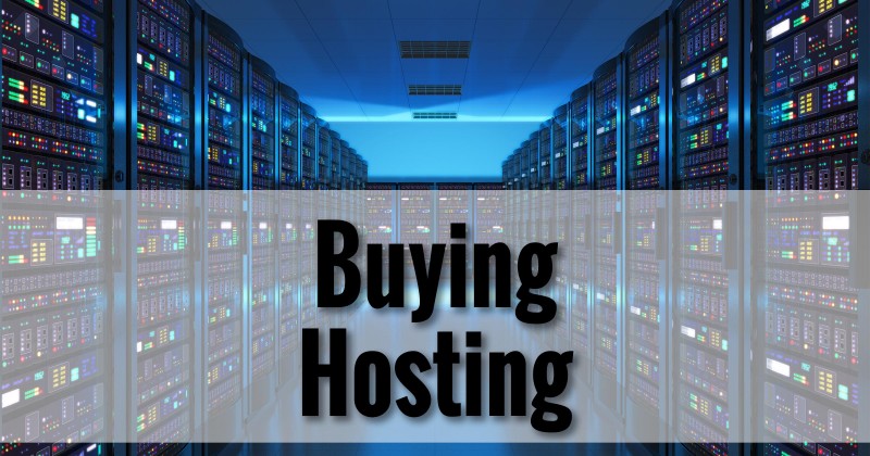 Buying Hosting