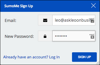 Sumome login