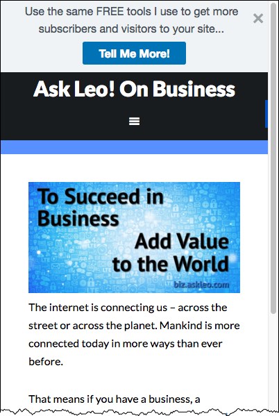 Ask Leo! On Business Home Page