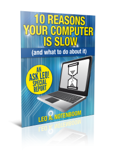 10 Reasons Your Computer Is Slow