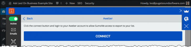 Sumome Service Connect