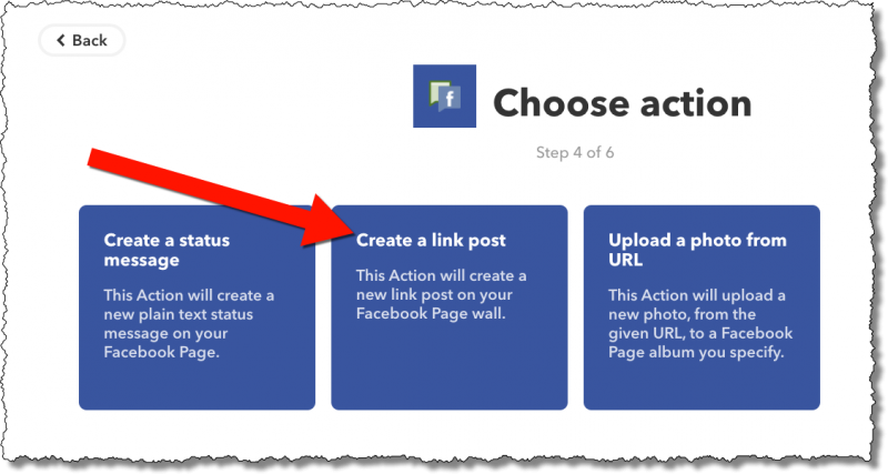 IFTTT: Choose Action