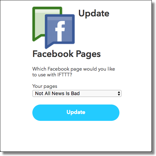 IFTTT: Page Choice